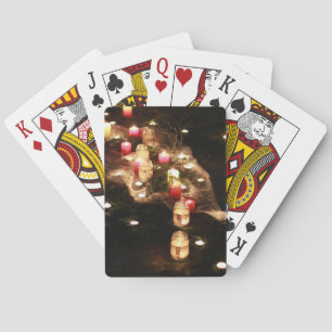 Candlelit Forest Playing Cards – Customisable