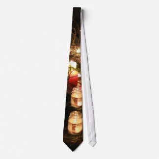 Candlelit Path Art Tie – Customisable