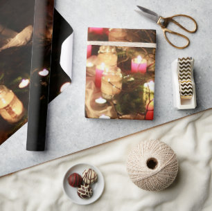 Candlelit Wrapping Paper – Customisable