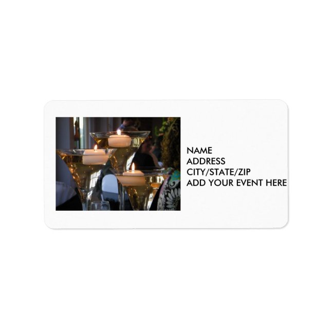 CANDLELITE RETURN ADDRESS LABEL (Front)