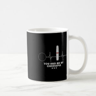 Candlepin Bowling Heartbeat Bowler Coffee Mug