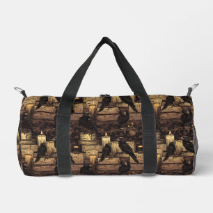 Candles And Crows Duffle Bag