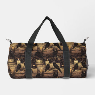 Candles And Crows Duffle Bag