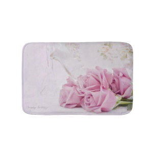 Candles and Roses Bath Mat