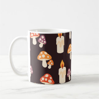 Candles and Toadstools Coffee Mug
