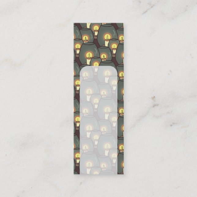 Candles, bookmark pack or business cards (Front)