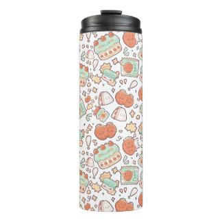 Candles Cake Thermal Tumbler