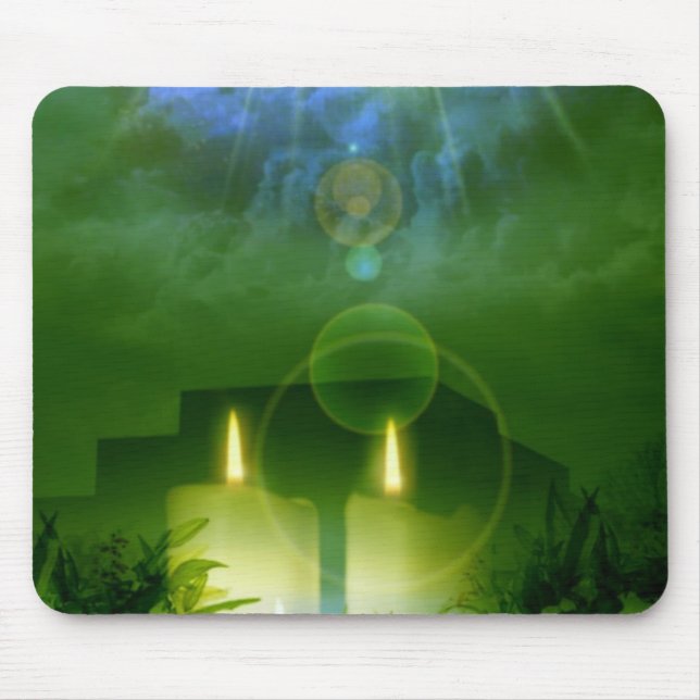 Candles Light Mousepad (Front)