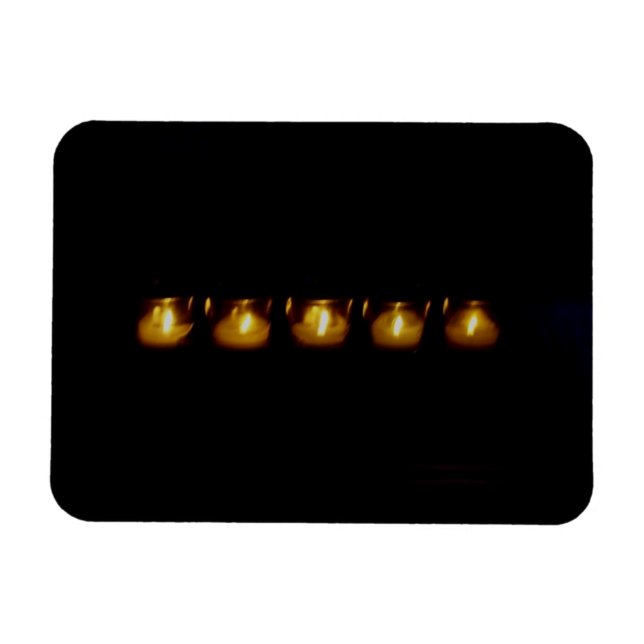 Candles Magnet (Horizontal)