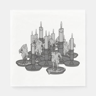 Candles Napkin