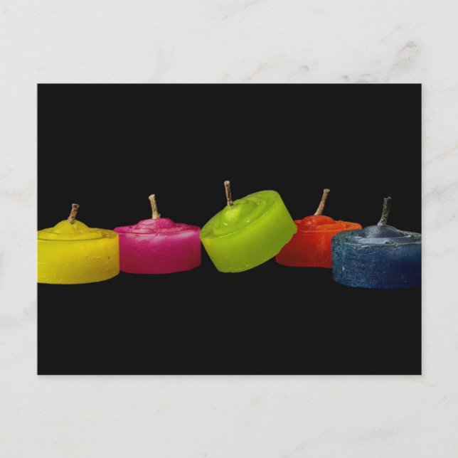 Candles Postcard (Front)