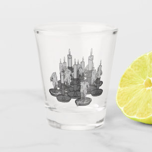 Candles Shot Glass