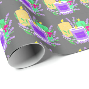 Candles Wrapping Paper