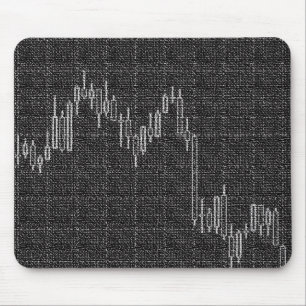 Candlestick, Forex, Money Mouse Pad