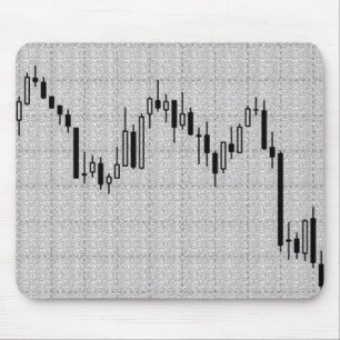 Candlestick, Forex Mouse Pad