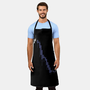 Candlestick Stock Market Simple Chart Apron