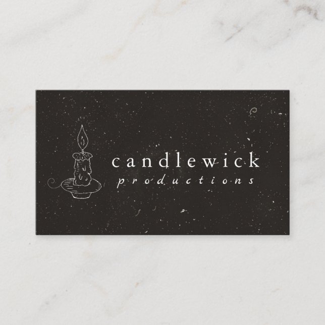 Candlewick Productions Business Card (Front)