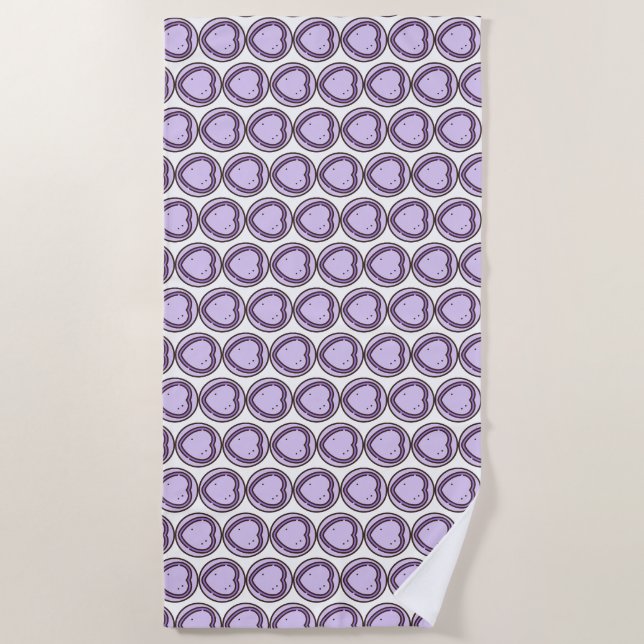 candy-1 beach towel (Front)