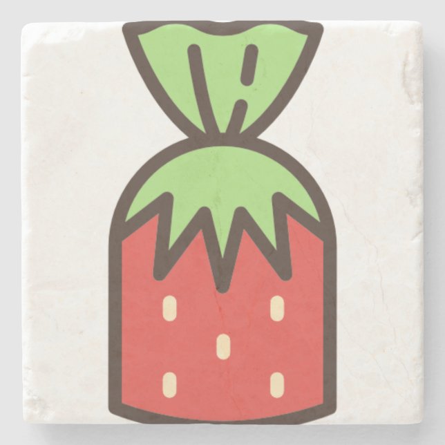 candy-4 stone coaster (Front)
