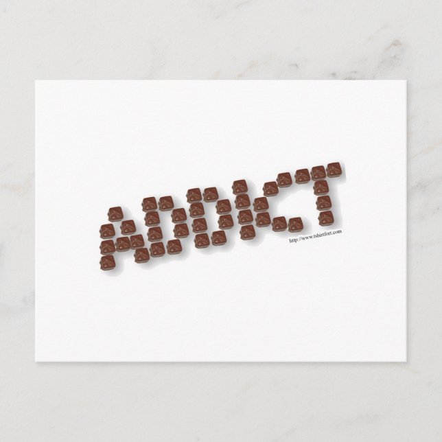 Candy Addict Postcard (Front)
