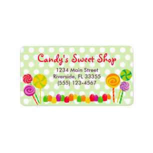 Candy Address Label