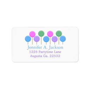 Candy Address Labels
