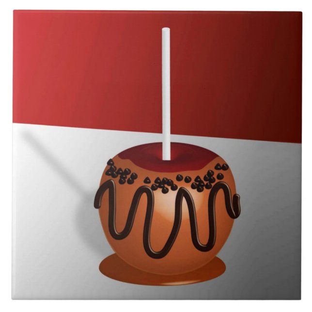 Candy Apple Ceramic Tile (Front)