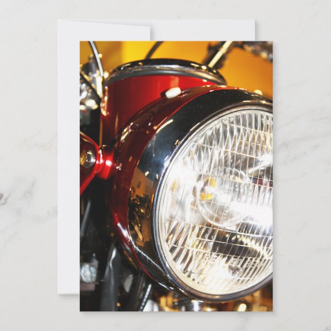 Candy Apple Invitation (Front)