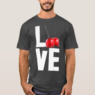 Candy Apple Love Funny Candy Dessert Women 26 T-Shirt