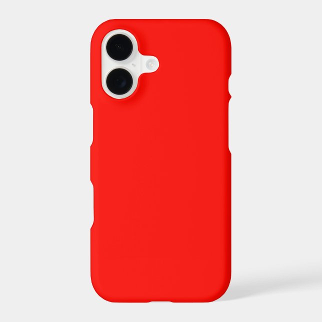 Candy Apple Red Solid Colour (Back)