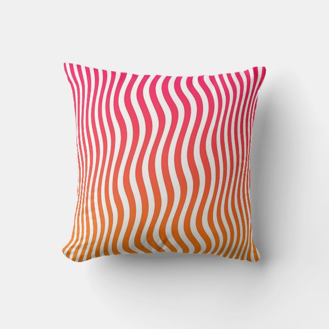 CANDY APPLE STRIPES CUSHION (Front)