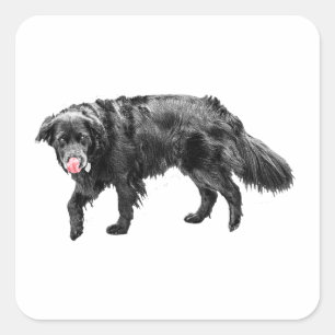 Candy-Apple Tongue, Sly Eyes Square Sticker