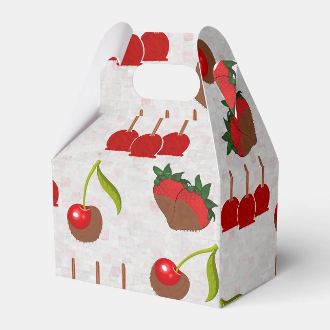 Candy Apples Favour Box (Front Side)