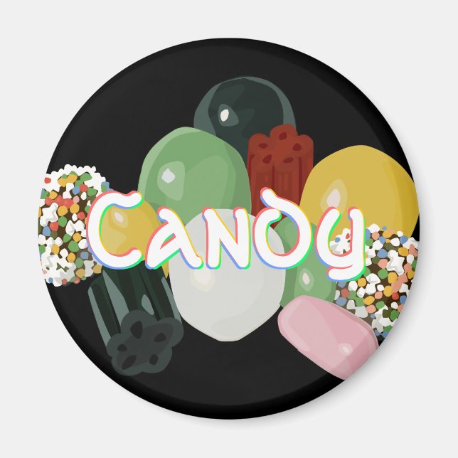 Candy Assortment Magnet (Front)