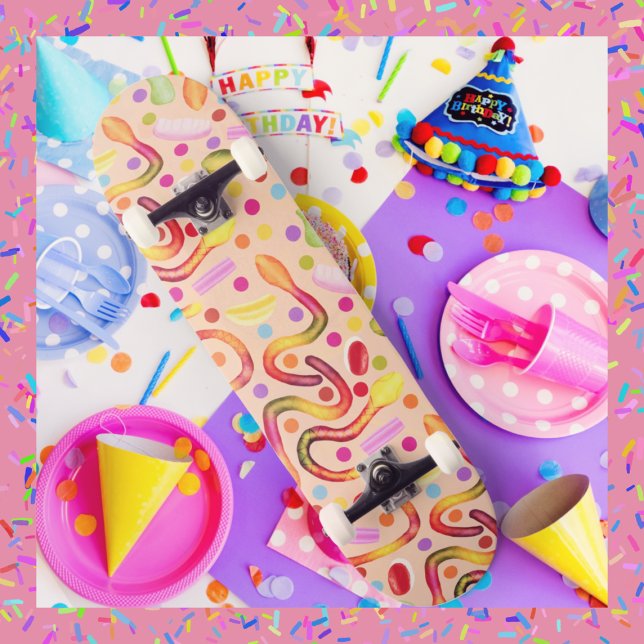 Candy Bag  Skateboard (Candy snake skateboard )