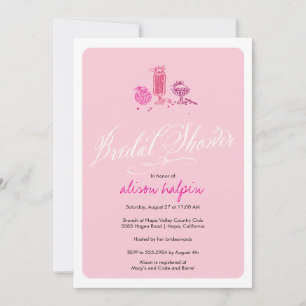 Candy Bridal Shower Invitation