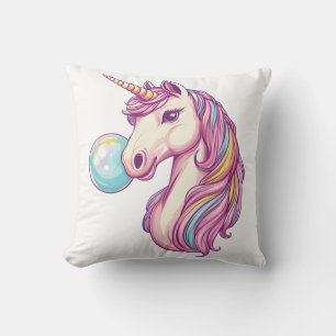 Candy Bubble Unicorn (1) Cushion