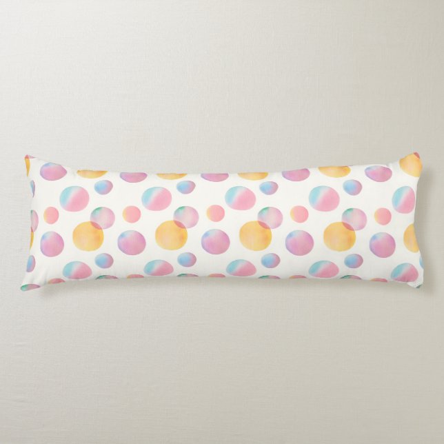 Candy Bubbles Cosy Body Pillow (Front)