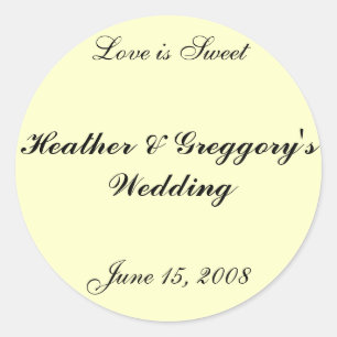 Candy Buffet Sticker