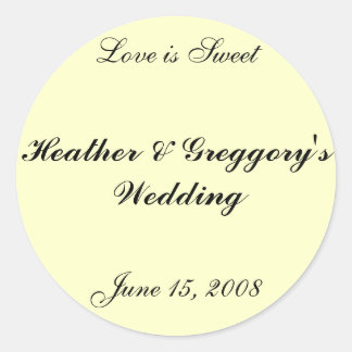 Candy Buffet Sticker