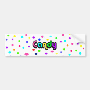 Candy-bumper sticker