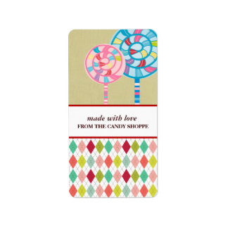 Candy Business Product Labels