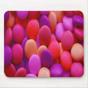 Candy Buttons pink Mouse Pad