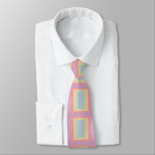 Candy Cake Pastel Colour Block  Tie