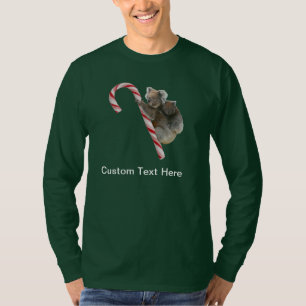 Candy Cane Australian Koala Bears T-Shirt