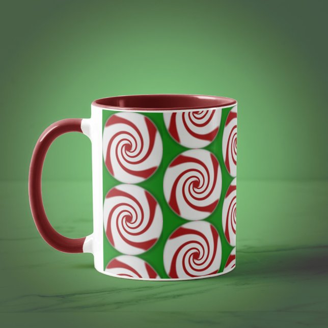 Candy Cane Basics Peppermint Drop  Mug (Creator Uploaded)