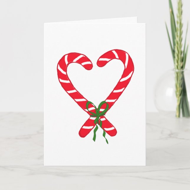 Candy Cane Christman card (Front)