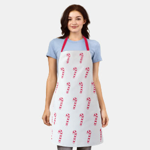 Candy Cane Christmas Apron