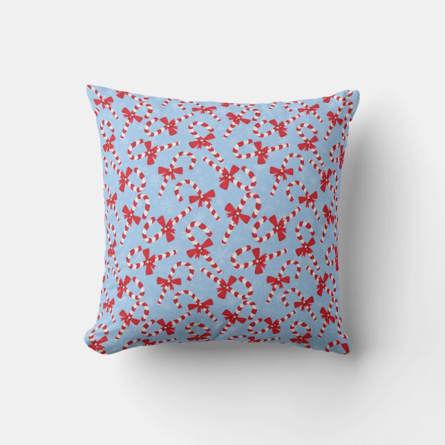 Candy Cane Christmas Cushion (Front)