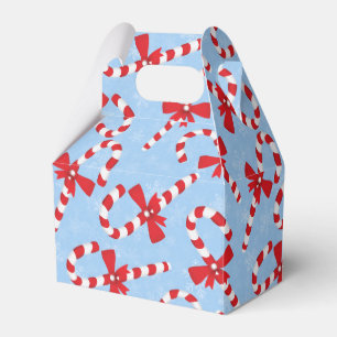 Candy Cane Christmas Favour Box